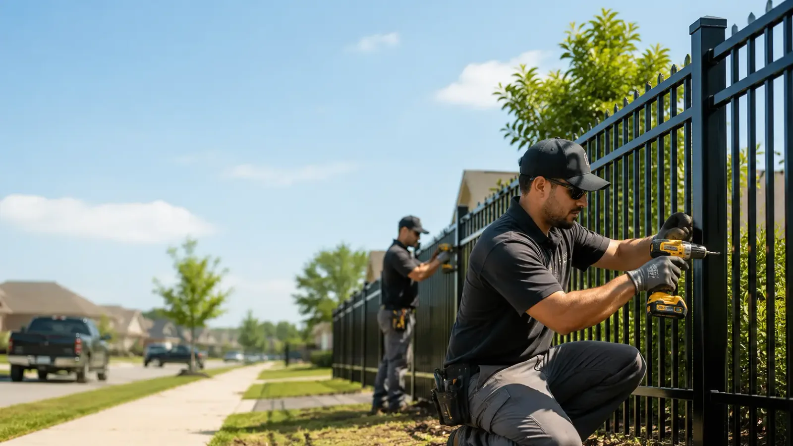 Metal Fence Installation in Hallwood, VA